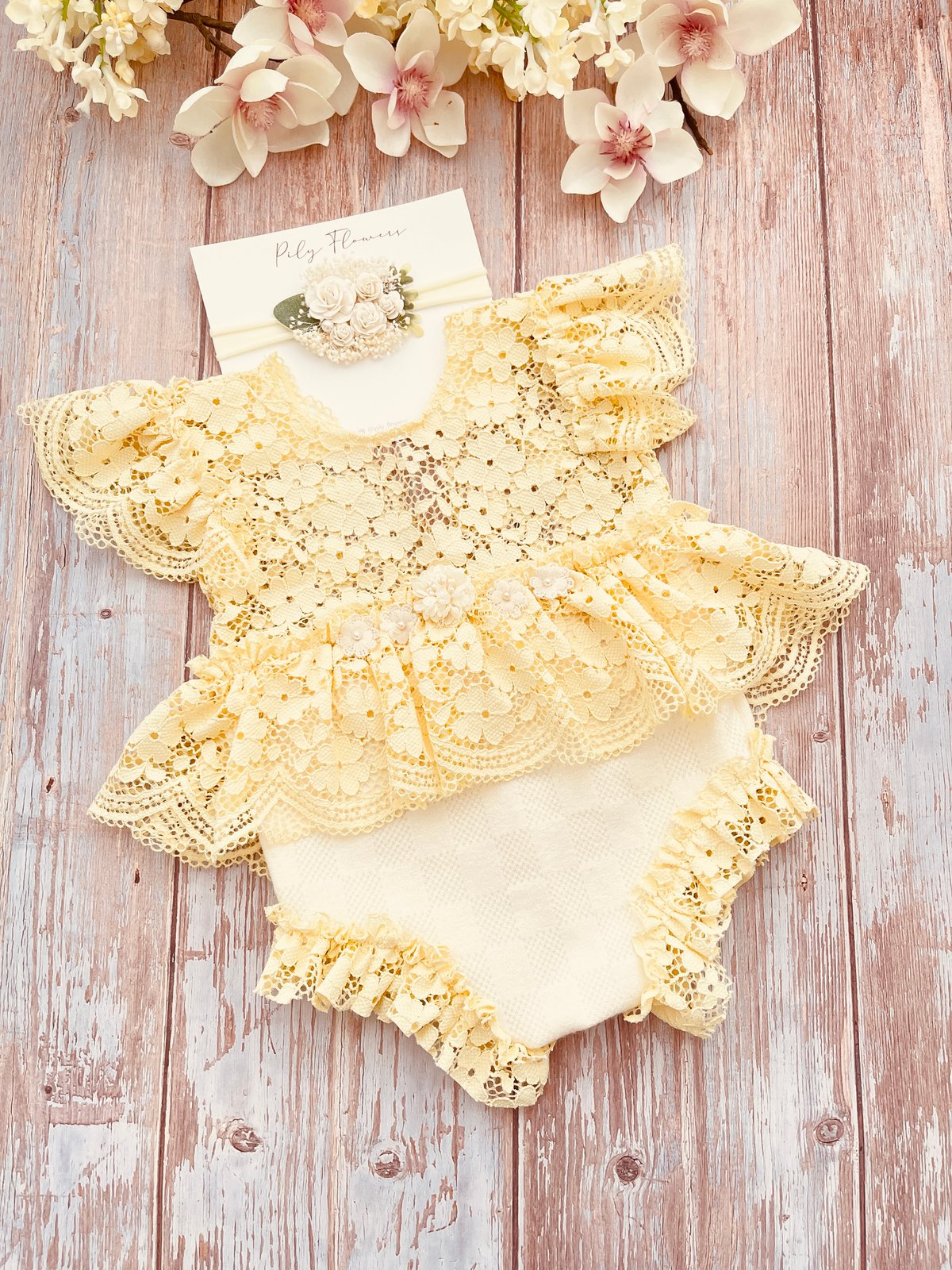 Margaret Romper | Pily Flowers